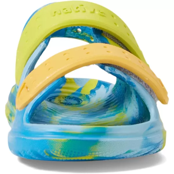 Native Shoes Kids Chase Marbled  - Sandals for Kids - Synthetic Upper - Synthetic Lining and Outsole