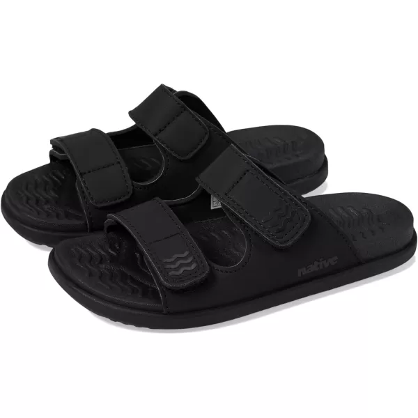Native Shoes Kids Frankie Sugarlite Flat Sandals for Little Kid - Satin PU and EVA Upper, Round Toe Design, Casual, and Comfortable