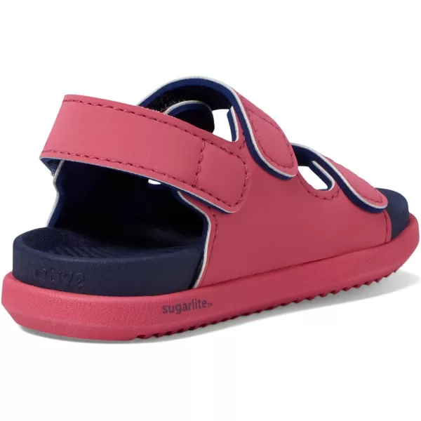 Native Shoes Kids Frankie Sugarlite Flat Sandals for Little Kid - Satin PU and EVA Upper, Round Toe Design, Casual, and Comfortable