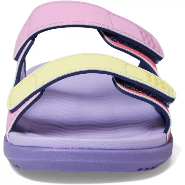 Native Shoes Kids Frankie Sugarlite Flat Sandals for Little Kid - Satin PU and EVA Upper, Round Toe Design, Casual, and Comfortable