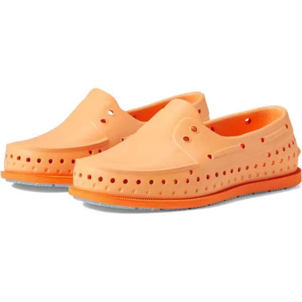 Native Shoes Kids Howard Sugarlite Sneakers for Little Kid - Synthetic Upper with Perforated Design, Slip-On Style, and Deck Silhouette