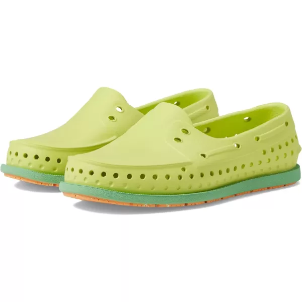 Native Shoes Kids Howard Sugarlite Sneakers for Little Kid - Synthetic Upper with Perforated Design, Slip-On Style, and Deck Silhouette