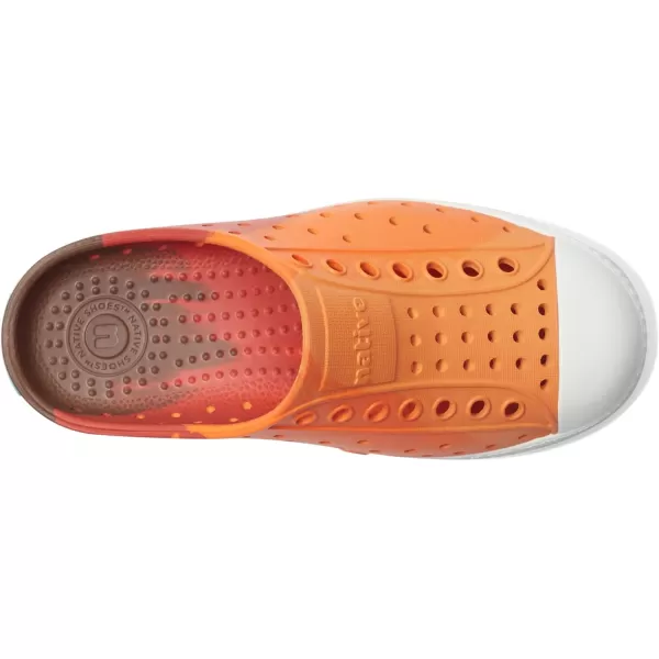 Native Shoes Kids Jefferson Clog Marble  - Clogs for Kids - Synthetic Upper and Outsole