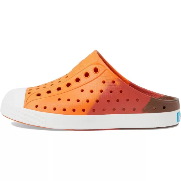 Native Shoes Kids Jefferson Clog Marble  - Clogs for Kids - Synthetic Upper and Outsole