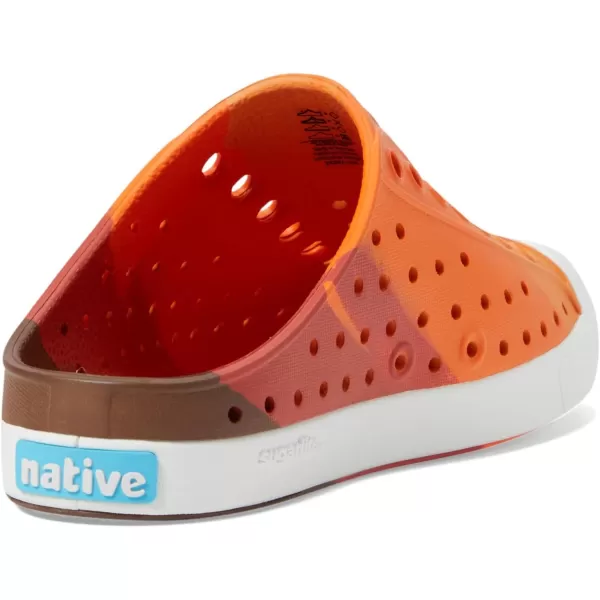 Native Shoes Kids Jefferson Clog Marble  - Clogs for Kids - Synthetic Upper and Outsole