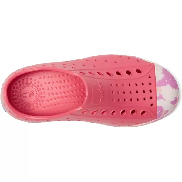 Native Shoes Kids Jefferson Sugarlite Marbled Slip-On Shoes for Kids – Perforated Upper – Vegan Friendly