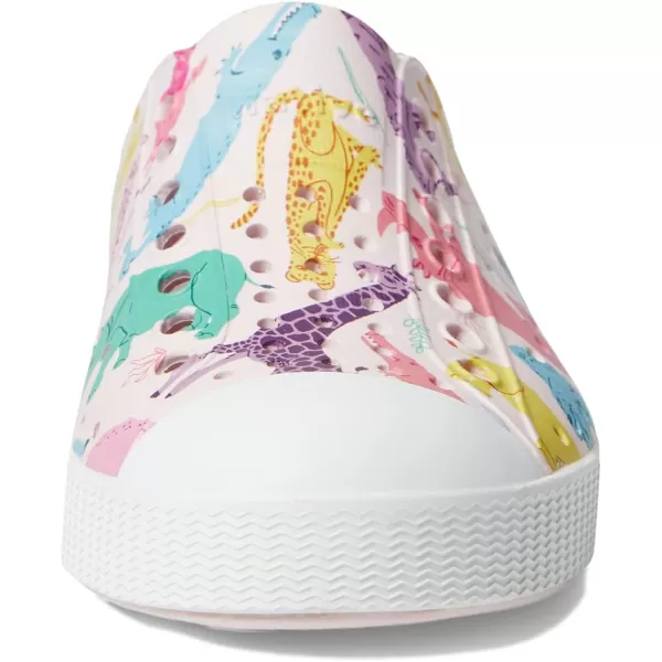 Native Shoes Kids Jefferson Sugarlite Print Slip-On Sneakers for Kids – Perforated Upper – Vegan Friendly