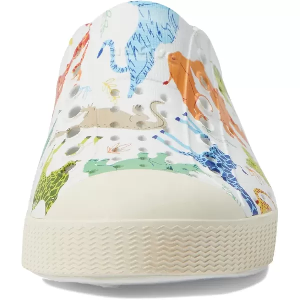 Native Shoes Kids Jefferson Sugarlite Print Slip-On Sneakers for Kids – Perforated Upper – Vegan Friendly