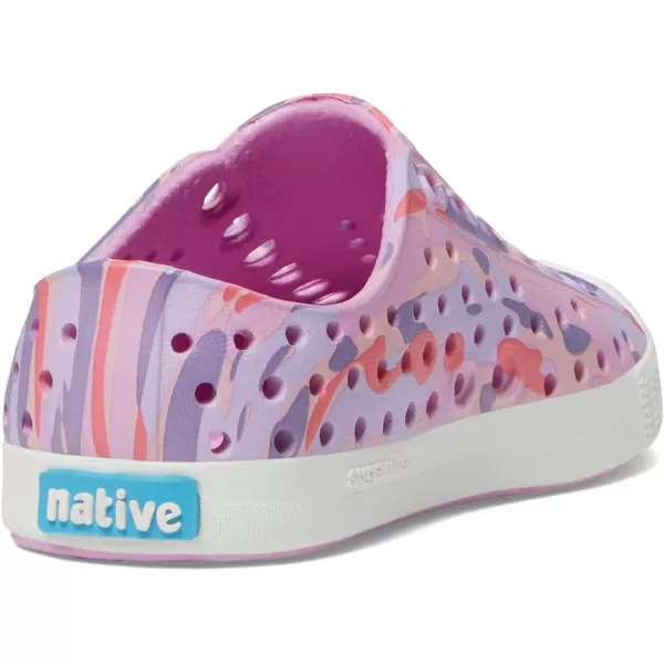 Native Shoes Kids Jefferson Sugarlite Print Slip-On Sneakers for Kids – Perforated Upper – Vegan Friendly