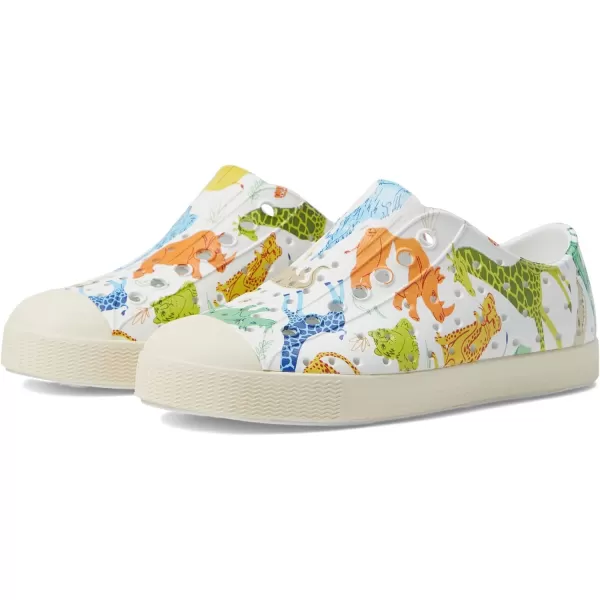 Native Shoes Kids Jefferson Sugarlite Print Slip-On Sneakers for Kids – Perforated Upper – Vegan Friendly