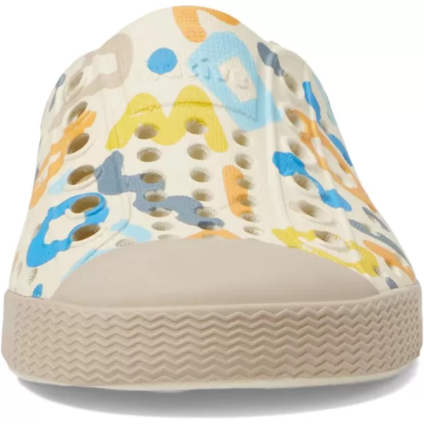 Native Shoes Kids Jefferson Sugarlite Print Slip-On Sneakers for Kids – Perforated Upper – Vegan Friendly