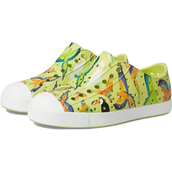 Native Shoes Kids Jefferson Sugarlite Print Slip-On Sneakers for Kids – Perforated Upper – Vegan Friendly