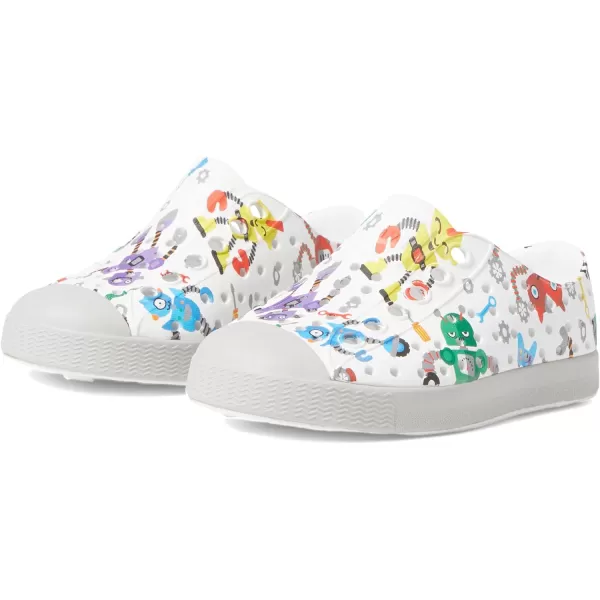 Native Shoes Kids Jefferson Sugarlite Print Slip-On Sneakers for Kids – Perforated Upper – Vegan Friendly
