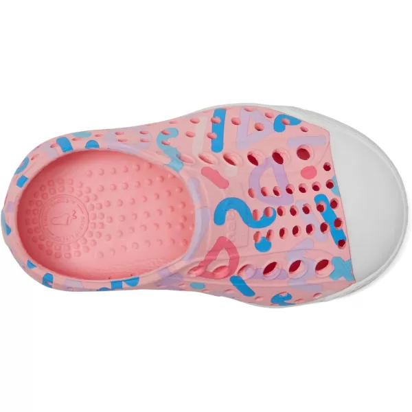 Native Shoes Kids Jefferson Sugarlite Print Slip-On Sneakers for Kids – Perforated Upper – Vegan Friendly