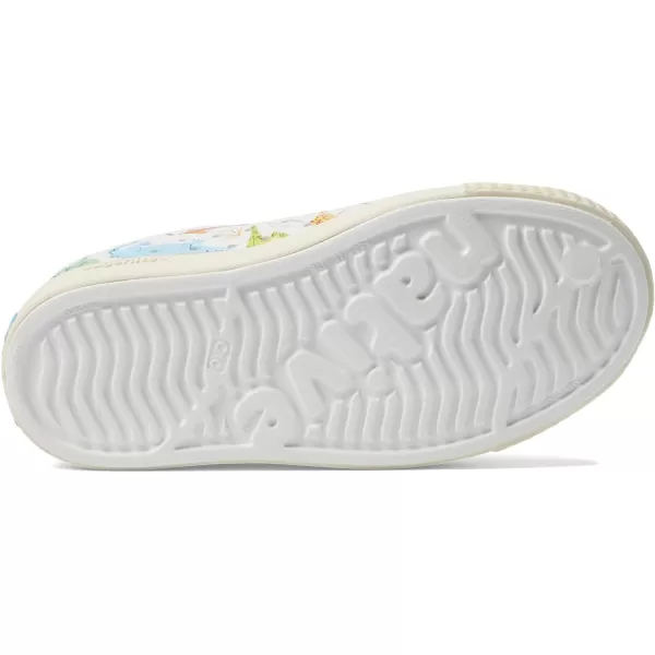 Native Shoes Kids Jefferson Sugarlite Print Slip-On Sneakers for Kids – Perforated Upper – Vegan Friendly