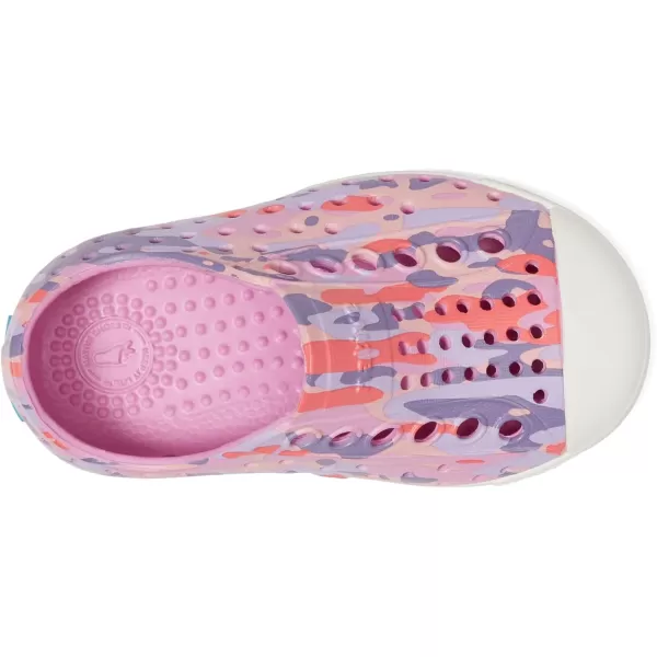 Native Shoes Kids Jefferson Sugarlite Print Slip-On Sneakers for Kids – Perforated Upper – Vegan Friendly