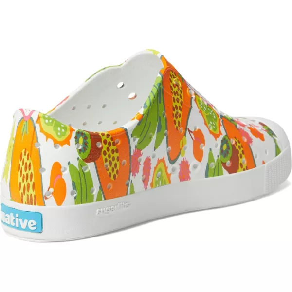 Native Shoes Kids Jefferson Sugarlite Print Slip-On Sneakers for Kids – Perforated Upper – Vegan Friendly