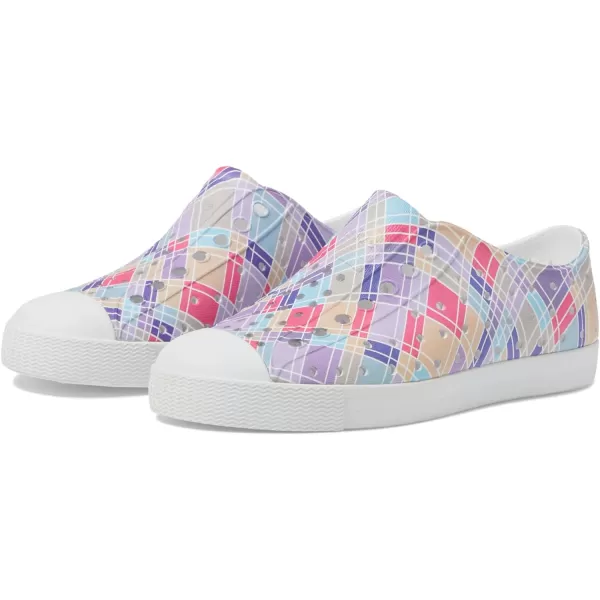 Native Shoes Kids Jefferson Sugarlite Print Slip-On Sneakers for Kids – Perforated Upper – Vegan Friendly
