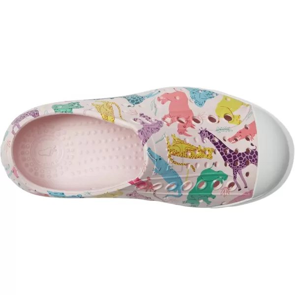 Native Shoes Kids Jefferson Sugarlite Print Slip-On Sneakers for Kids – Perforated Upper – Vegan Friendly