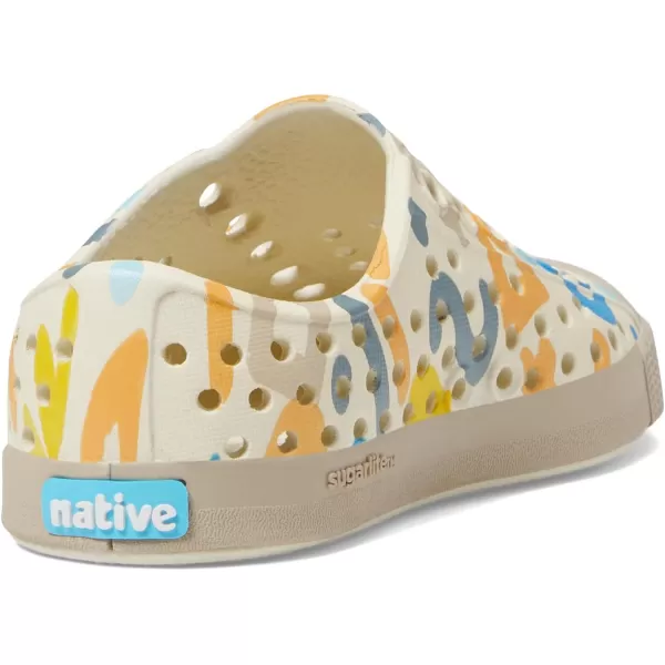 Native Shoes Kids Jefferson Sugarlite Print Slip-On Sneakers for Kids – Perforated Upper – Vegan Friendly