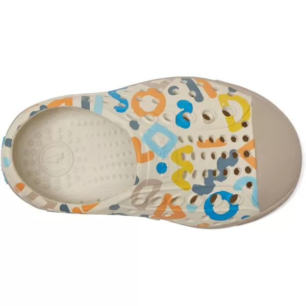 Native Shoes Kids Jefferson Sugarlite Print Slip-On Sneakers for Kids – Perforated Upper – Vegan Friendly