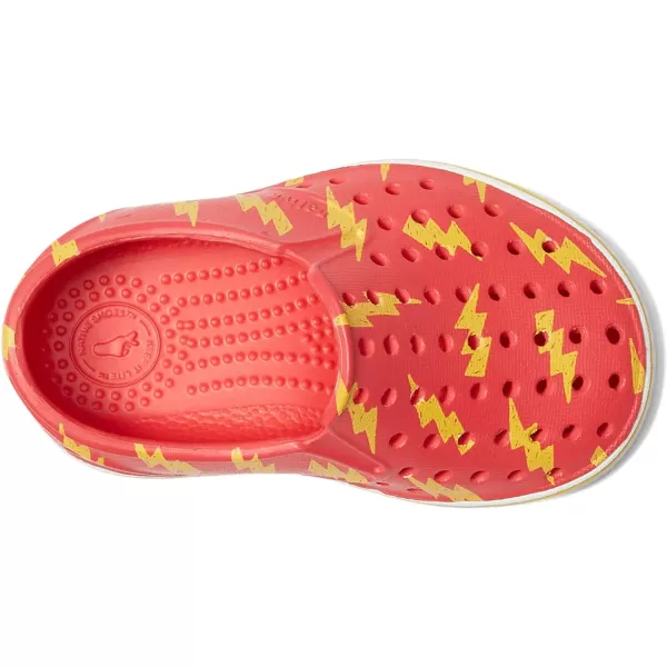 Native Shoes Kids Miles Sugarlite Print Sneakers for Toddler - Perforated Upper with Colorful Prints, and Round Toe Design