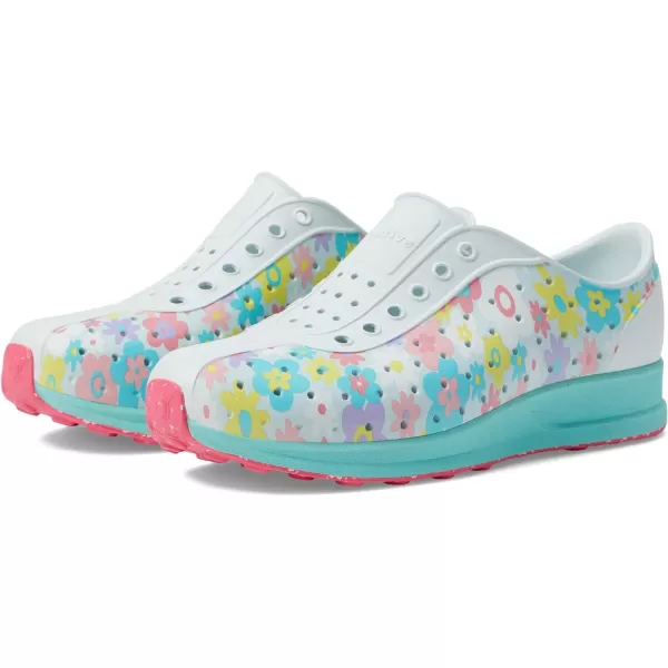 Native Shoes Kids Robbie Sugarlite Print Shoes for Little Kid - Cut-Out Hole Detailing, Slip-On Style, and Beautiful Intricate Print