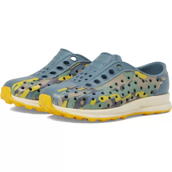 Native Shoes Kids Robbie Sugarlite Print Shoes for Little Kid - Cut-Out Hole Detailing, Slip-On Style, and Beautiful Intricate Print