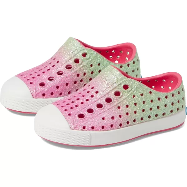 Native Shoes Unisex-Child Jefferson Bling  Sneaker