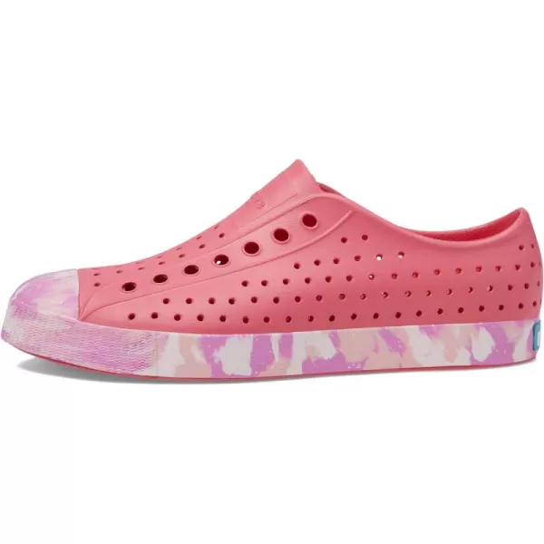 Native Shoes Jefferson Sugarlite Marbled Unisex Slip-On Shoes – Round Toe – Perforated Synthetic Upper