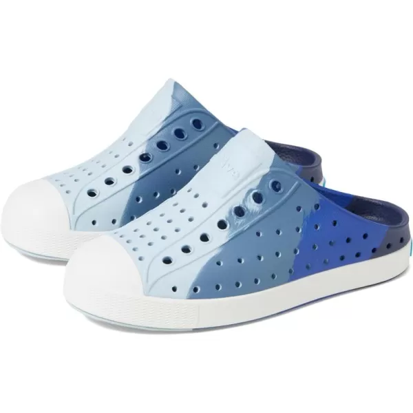 Native Shoes Kids Jefferson Clog Marble  - Clogs for Kids - Synthetic Upper and Outsole