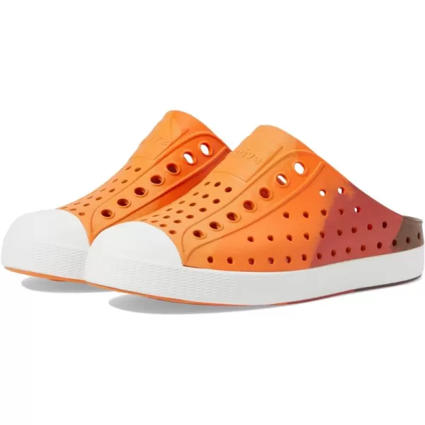 Native Shoes Kids Jefferson Clog Marble  - Clogs for Kids - Synthetic Upper and Outsole