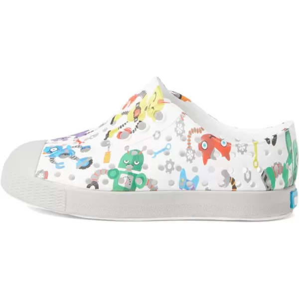 Native Shoes Kids Jefferson Sugarlite Print Slip-On Sneakers for Kids – Perforated Upper – Vegan Friendly