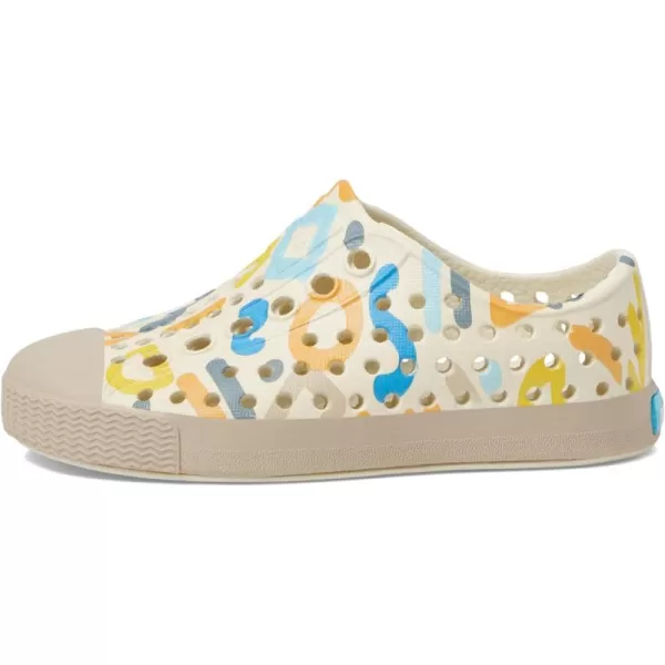 Native Shoes Kids Jefferson Sugarlite Print Slip-On Sneakers for Kids – Perforated Upper – Vegan Friendly