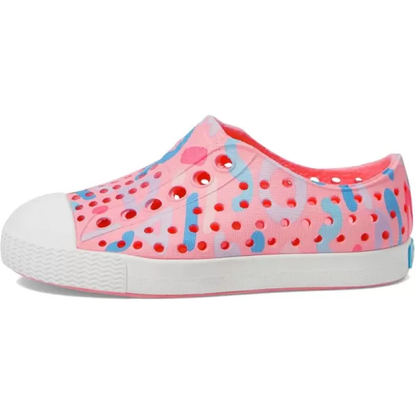 Native Shoes Kids Jefferson Sugarlite Print Slip-On Sneakers for Kids – Perforated Upper – Vegan Friendly