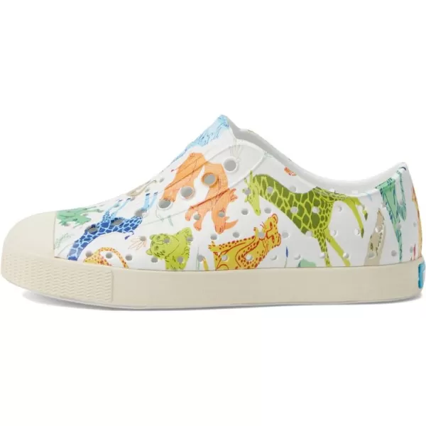 Native Shoes Kids Jefferson Sugarlite Print Slip-On Sneakers for Kids – Perforated Upper – Vegan Friendly