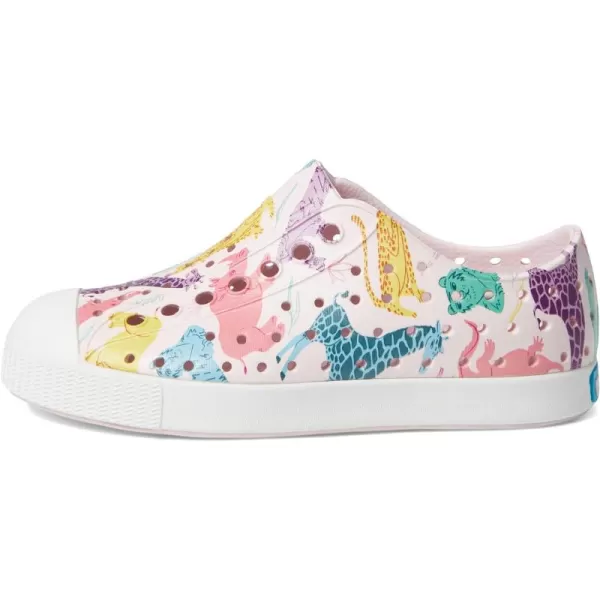Native Shoes Kids Jefferson Sugarlite Print Slip-On Sneakers for Kids – Perforated Upper – Vegan Friendly