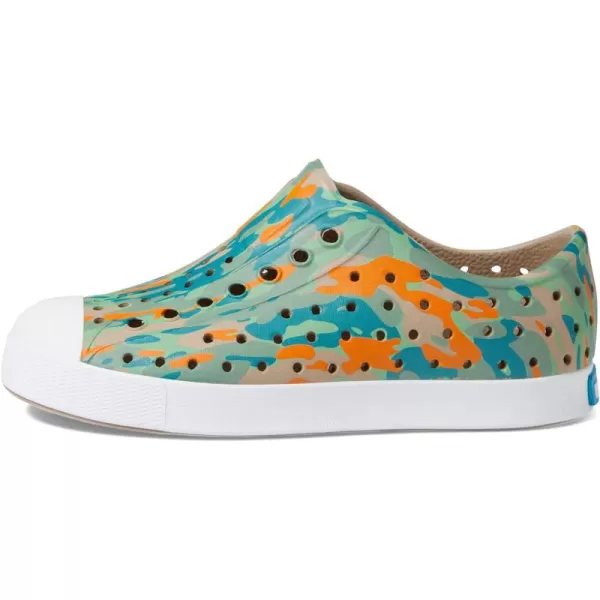 Native Shoes Kids Jefferson Sugarlite Print Slip-On Sneakers for Kids – Perforated Upper – Vegan Friendly