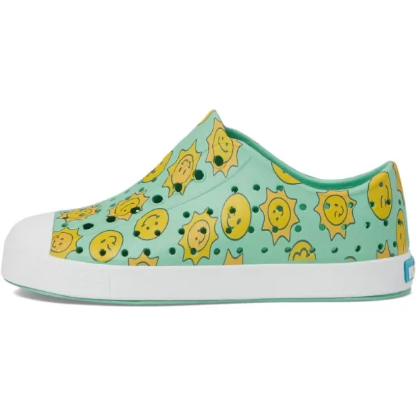 Native Shoes Kids Jefferson Sugarlite Print Slip-On Sneakers for Kids – Perforated Upper – Vegan Friendly