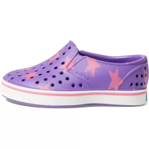 Native Shoes Kids Miles Sugarlite Print Sneakers for Toddler - Perforated Upper with Colorful Prints, and Round Toe Design