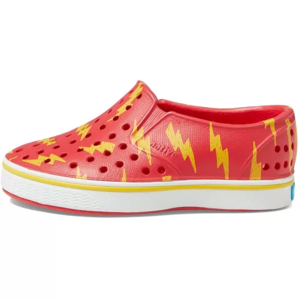 Native Shoes Kids Miles Sugarlite Print Sneakers for Toddler - Perforated Upper with Colorful Prints, and Round Toe Design