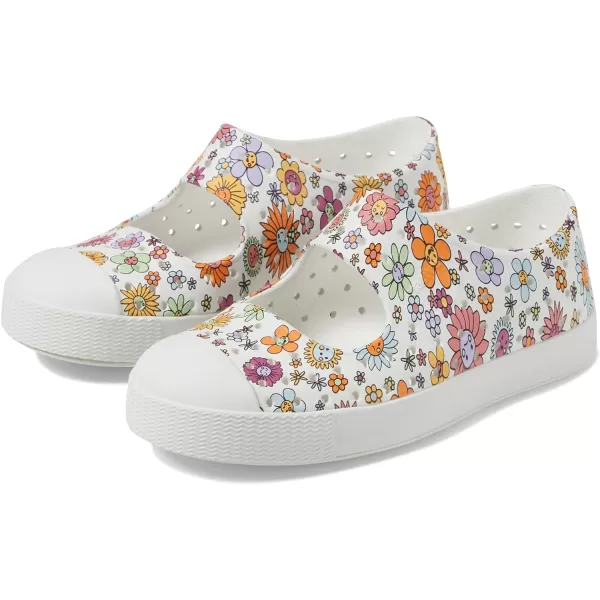 Native Shoes Kids Jefferson Juniper Print  - Shoes for Kids - Slip-on Style - Synthetic Outsole
