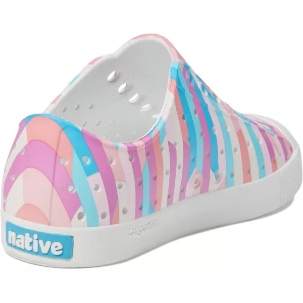 Native Shoes Kids Jefferson Sugarlite Print Slip-On Sneakers for Kids – Perforated Upper – Vegan Friendly