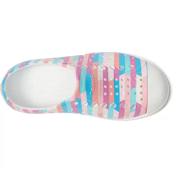 Native Shoes Kids Jefferson Sugarlite Print Slip-On Sneakers for Kids – Perforated Upper – Vegan Friendly