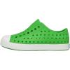 imageNative Shoes Kids Jefferson SlipOn ShoeGrasshopper GreenShell White
