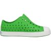 imageNative Shoes Kids Jefferson SlipOn ShoeGrasshopper GreenShell White