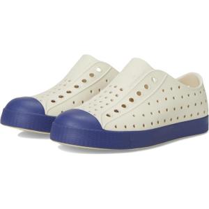 imageNative Shoes Kids Jefferson SlipOn ShoeBone WhiteInk Blue