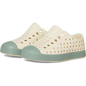 imageNative Shoes Kids Jefferson SlipOn ShoeBone WhiteRelax Green