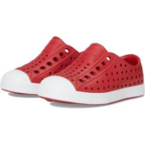 imageNative Shoes Kids Jefferson SlipOn ShoeRuby RedShell White
