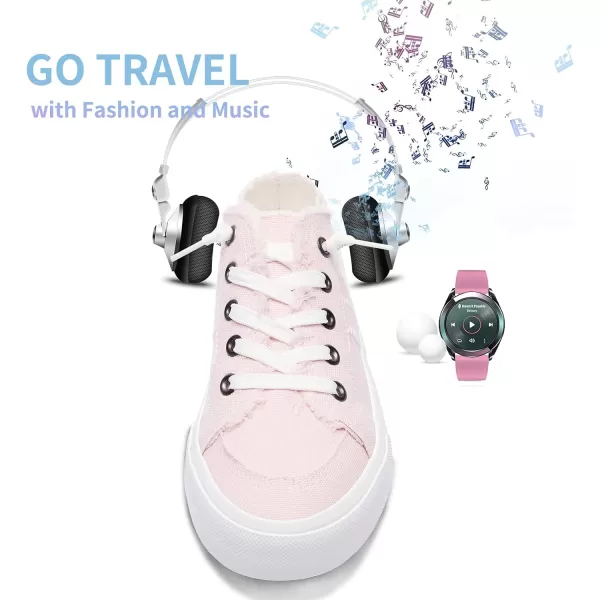 Obtaom Women Canvas Mules Memory Foam Clipper Fashion Sneakers Comfortable Slip-On Mule Backless Holiday Shoes